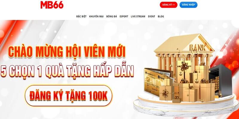 Khuyến mãi siêu khủng dành tặng thành viên VIP của Mb66